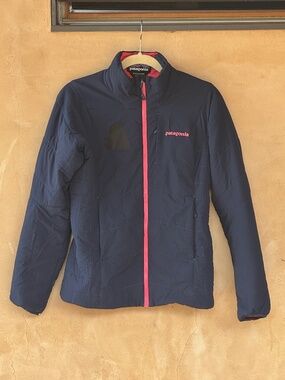 Patagonia Nano Air Jacket Womens Small blue Active Insulation Full Zip